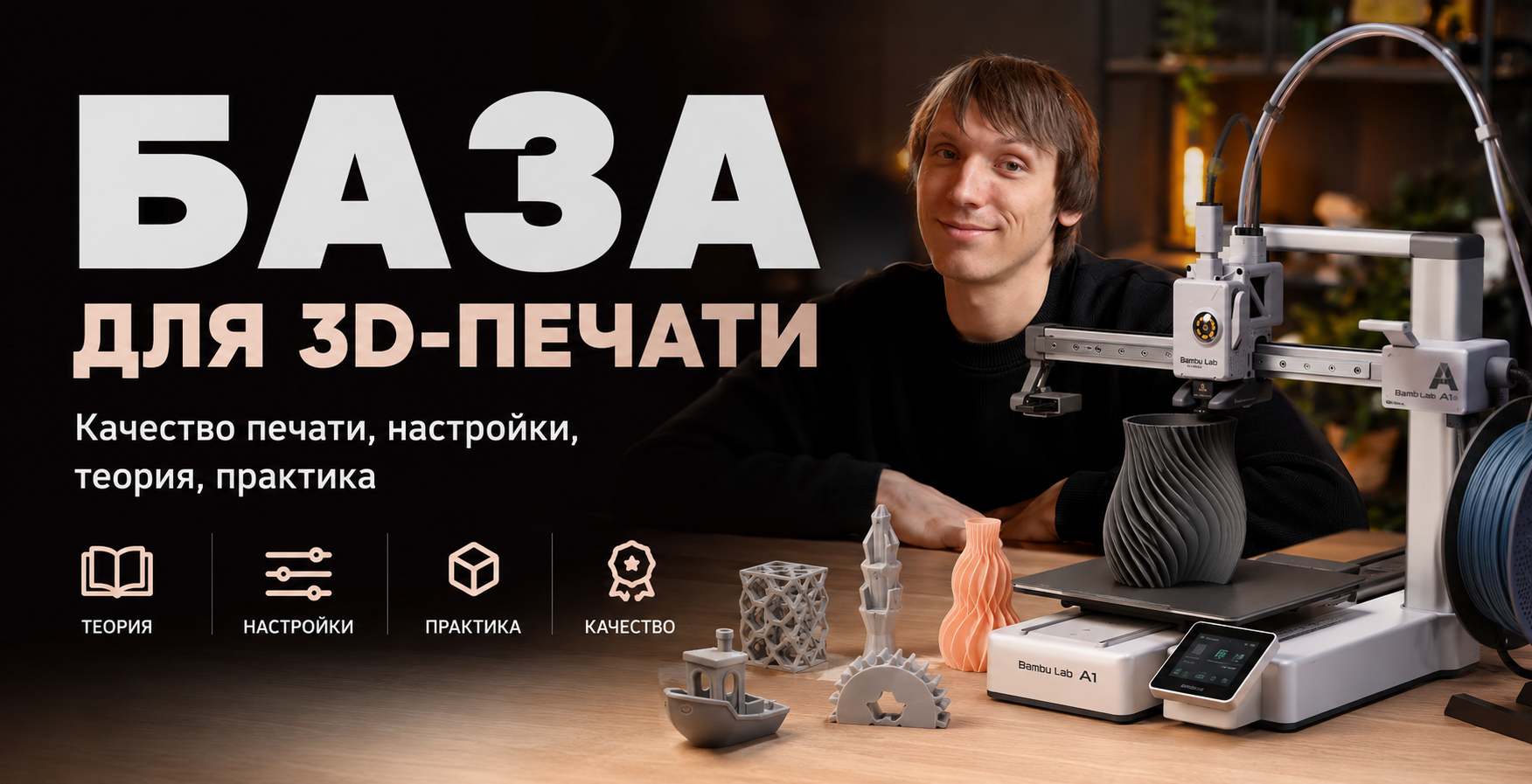 База для 3D-печати: качество и стабильный старт