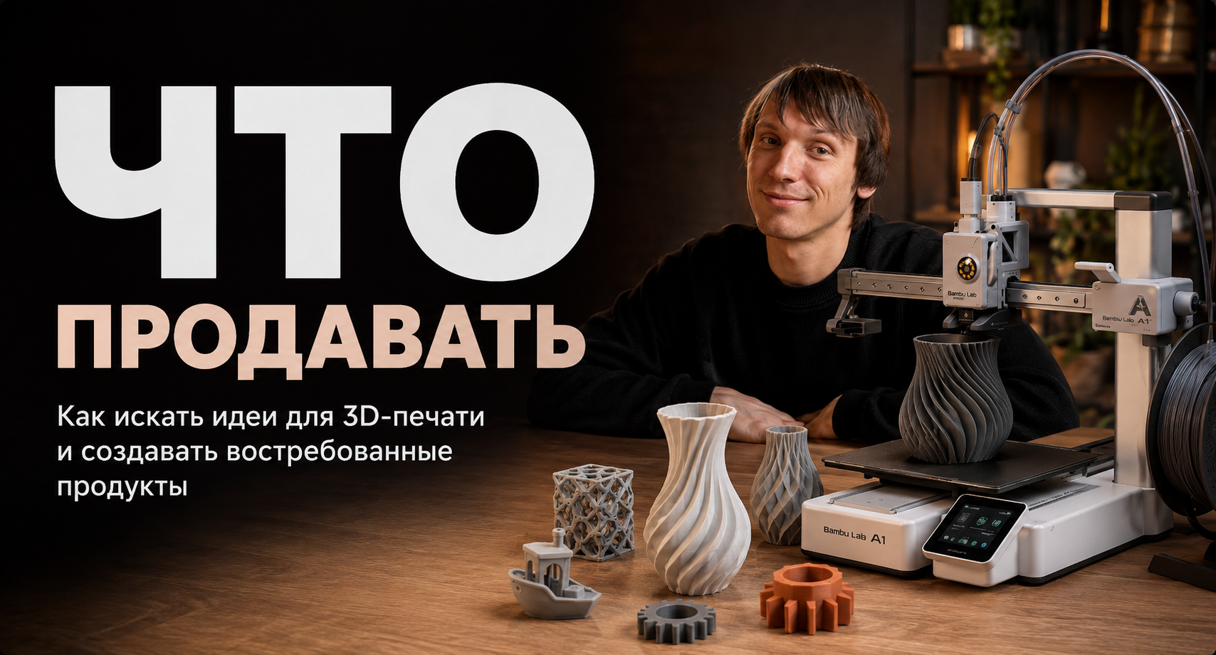 Как искать идеи и разрабатывать 3D-печатную продукцию
